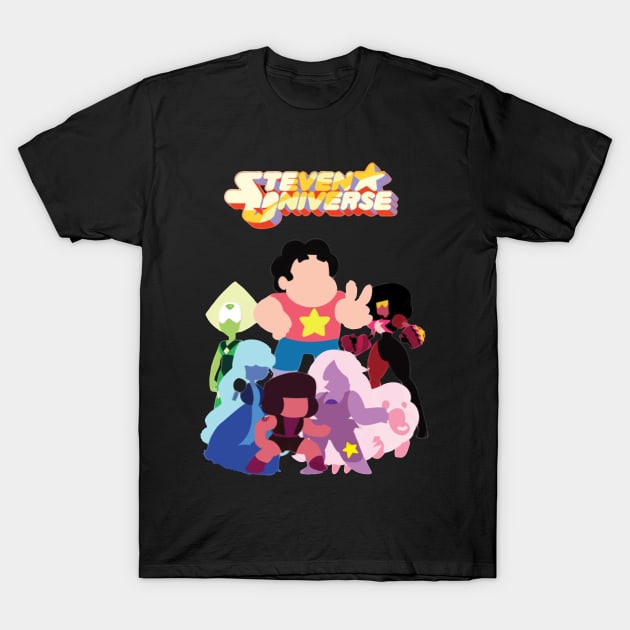 universe crystals T-Shirt by hawardan